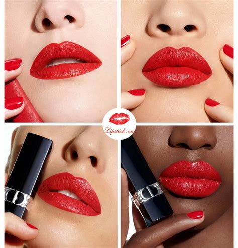 dior 999 satin vs matte|Dior lipstick 999 4 types.